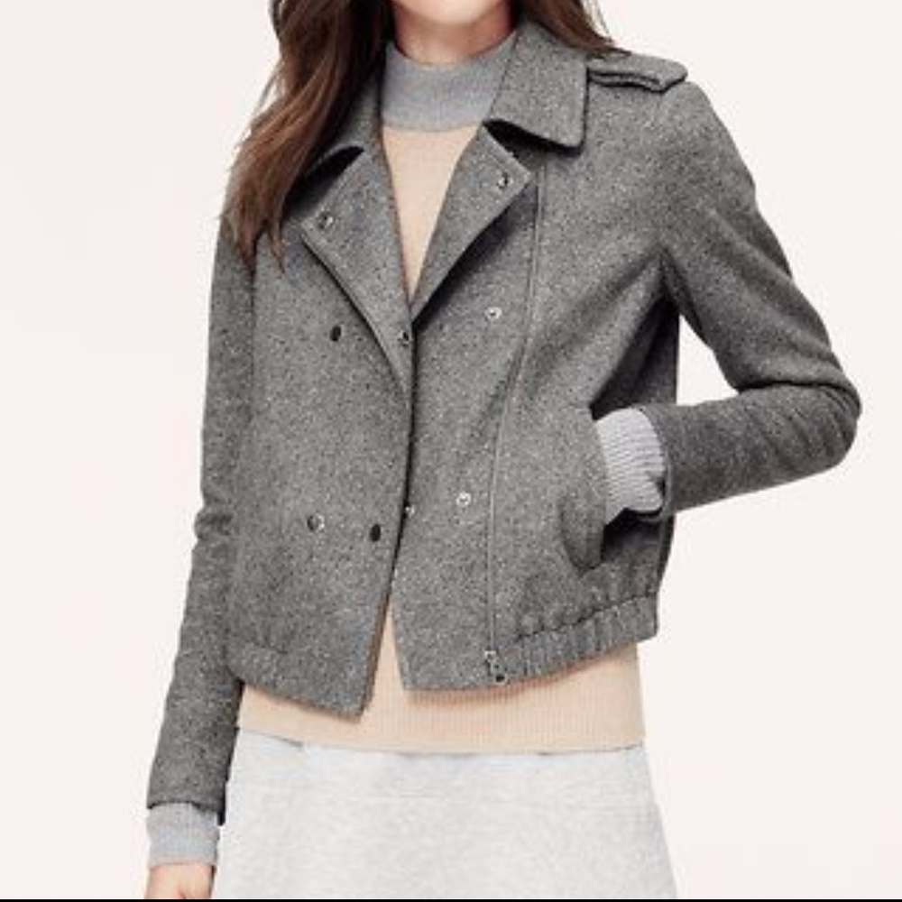 LOFT Moto Flight Jacket